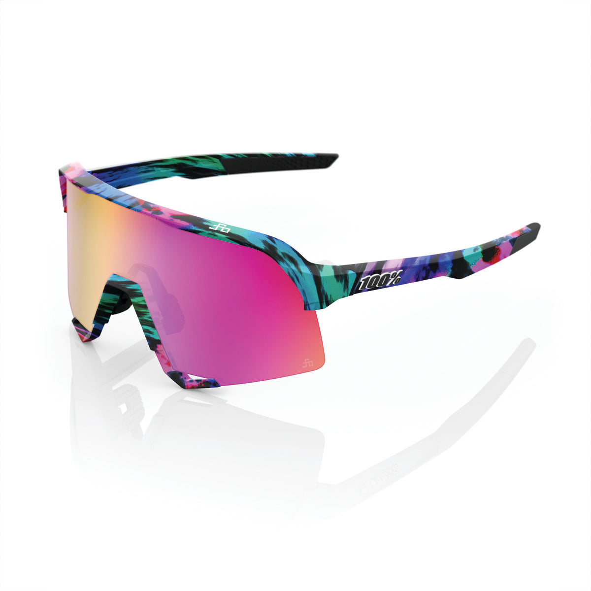 S3 - Peter Sagan LE Soft Tact Tie Dye - Purple Multilayer Mirror Lens